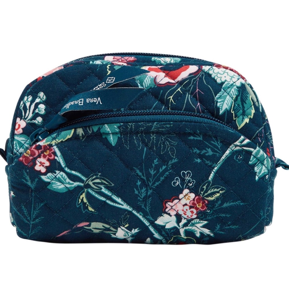 NEW Vera Bradley Mini Cosmetic Bag, Rose Toile
